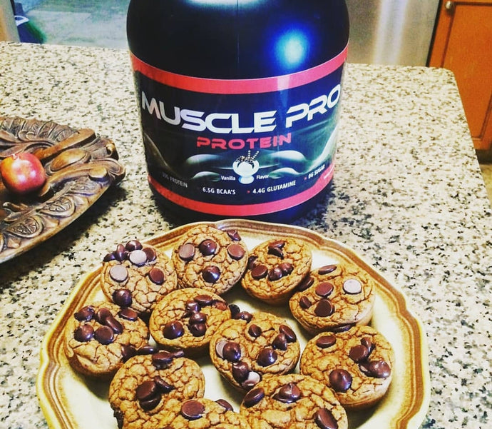 Muscle Pro Chocolate Chip Cookies