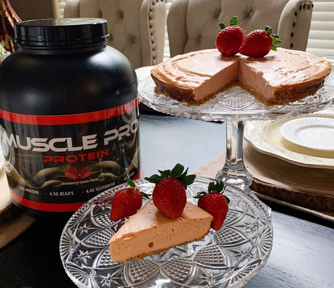 Muscle Pro Strawberry Cheesecake – MuscleWiz