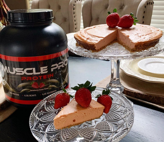 Muscle Pro Strawberry Cheesecake